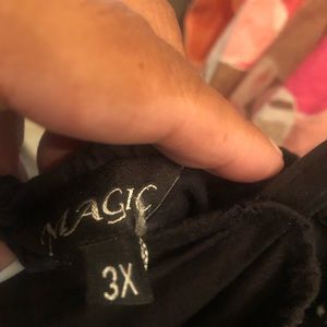 Black and white summer dress